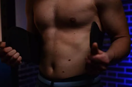 How i put on a brace for my sunken chest deformity