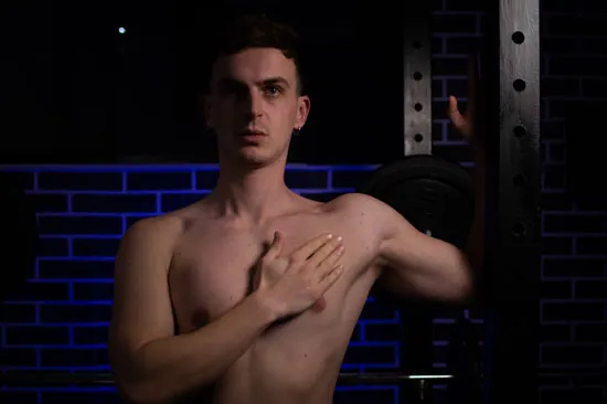 Modified door pectus stretch