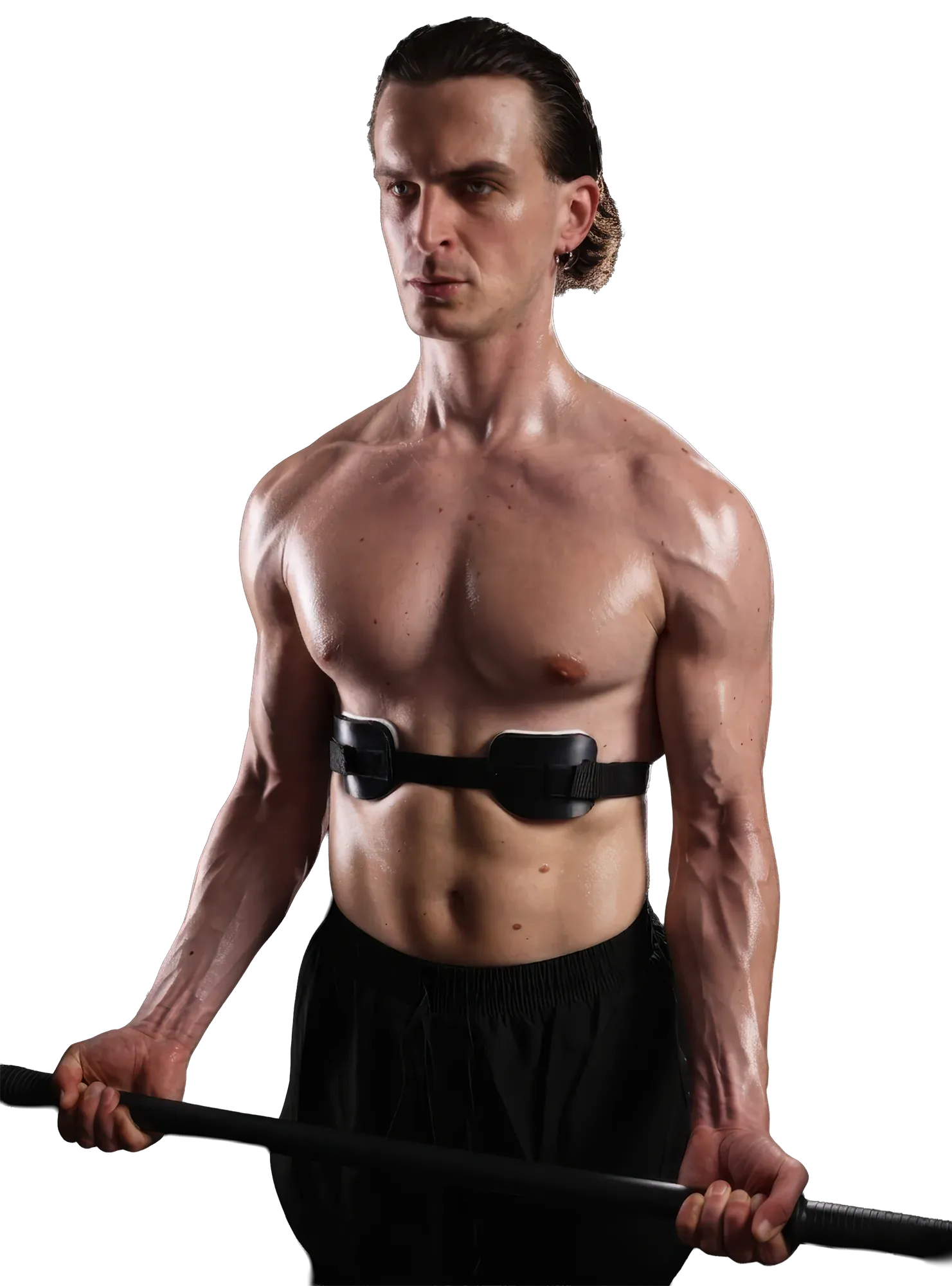 Rib flare correction brace, view 4