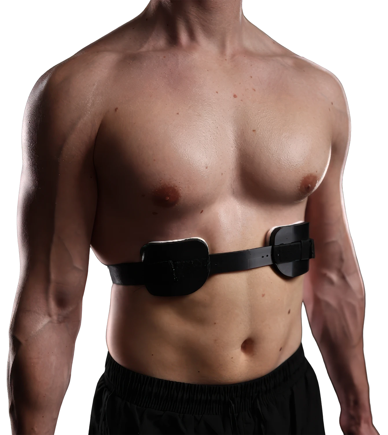 Rib flare correction brace, view 2